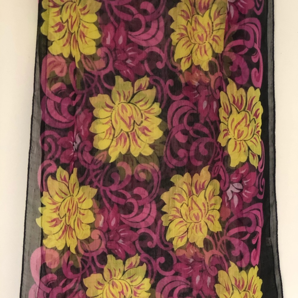 Floral scarf